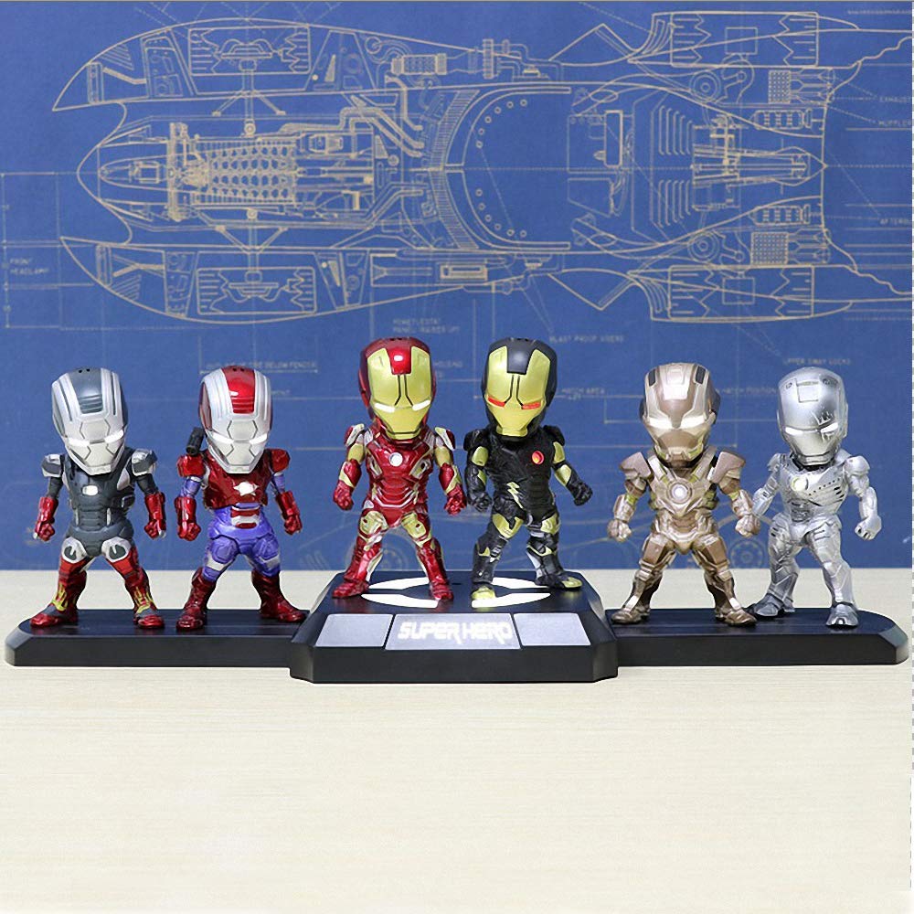 Amazon.co.jp: 6体セットモデル（アイアンパトリオット/MK2/22